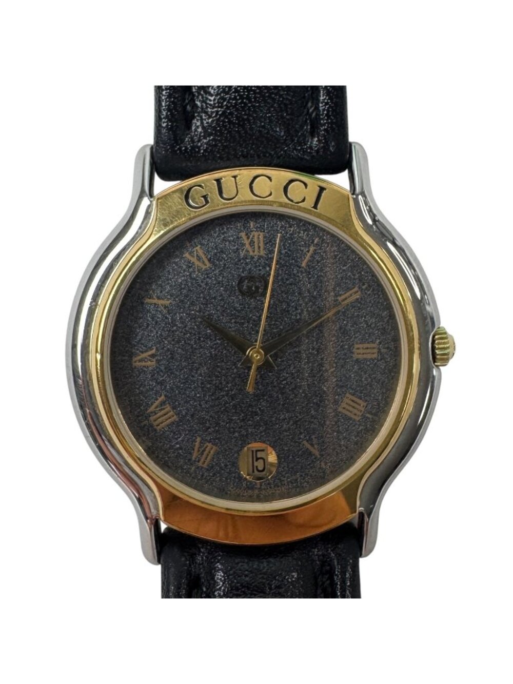 Gucci Watch Quartz Black Dial Battery